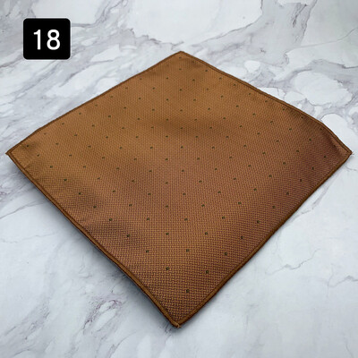 2024 г. Нова мода Шал с джобни квадратни райета на точки Мъжка официална рокля Носна кърпа Аксесоари за костюм за сватбено тържество