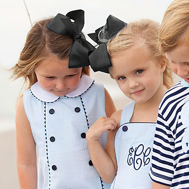 2Pcs/lot 6'' jednobojne grosgrain vrpce mašne kopče za kosu za slatke djevojke velike ručno izrađene ukosnice ukosnice dječji dodaci za kosu