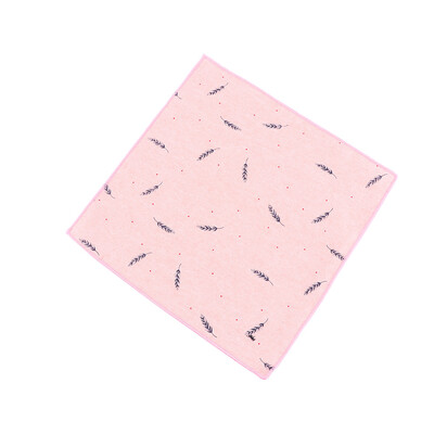 Нов стил Мъжки шалове с носни кърпи Нежни памучни носни кърпи с джобни квадратни кърпички Модни сватбени аксесоари с цветя Подарък