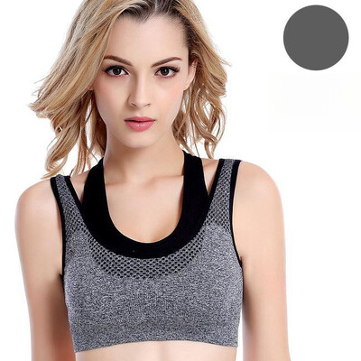 Sutien sport în 6 culori pentru femei, cu spate încrucișat pentru gimnastică, jogging, crop top, topuri pentru femei, yoga, fitness, vestă antișoc, sutiene sport pentru femei