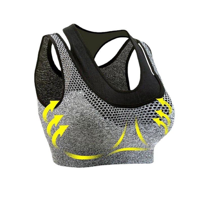 Sutien sport în 6 culori pentru femei, cu spate încrucișat pentru gimnastică, jogging, crop top, topuri pentru femei, yoga, fitness, vestă antișoc, sutiene sport pentru femei