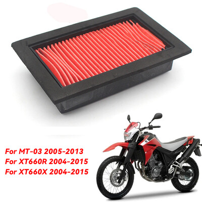 Motorkerékpár levegő szívószűrő tisztító elem légszűrő Yamaha XT660 XT660R/X 2004-2015 MT-03 MT03 2005-2013