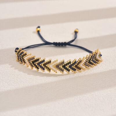 ZHONGVI Miyuki helmestest käevõrud mitmekihilised Böömimaa klaasist seemned käsitsi valmistatud reguleeritavad ehted naistele meestele