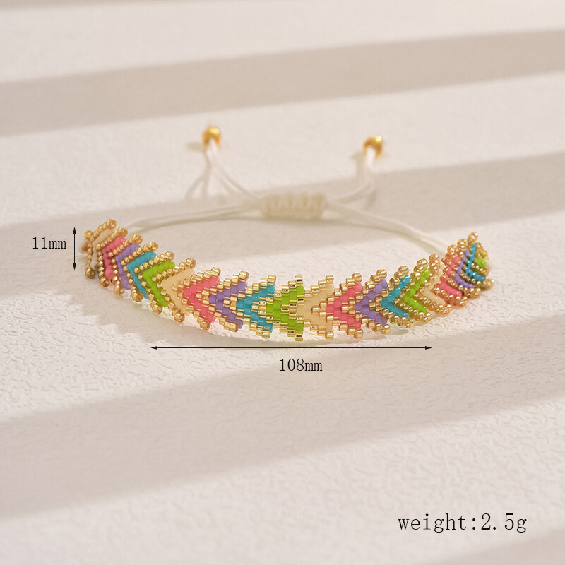 ZHONGVI Miyuki helmestest käevõrud mitmekihilised Böömimaa klaasist seemned käsitsi valmistatud reguleeritavad ehted naistele meestele