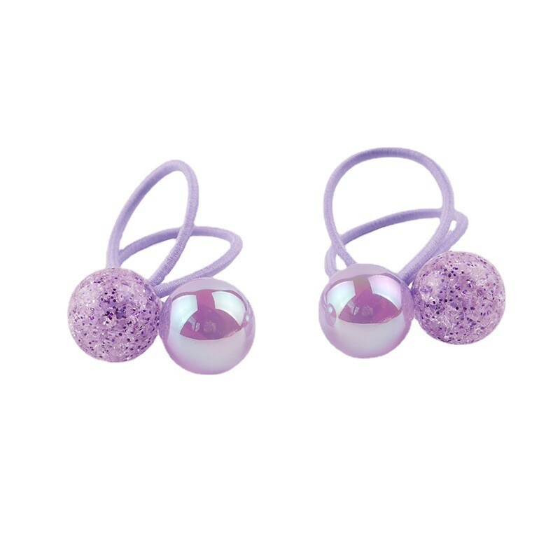 2 KOM Nove šarene čarobne perle Princess pokrivala za glavu Dječje elastične trake za kosu Dječji ukrasi za glavu Dječja užad za kosu Dodaci za djevojčice