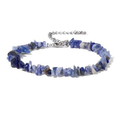 Așchii neregulate Brățară din piatră naturală aventurină Mărgele de ametist Cristal Cuarț Pietriș Brățări Reiki pentru femei, fete, bijuterii