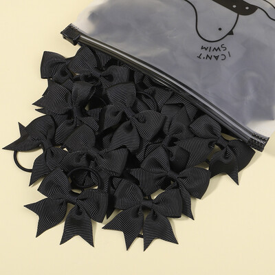 5/10/20 buc. Mini funde de culoare solidă benzi de păr elastice pentru copii, fete, bandă de cauciuc mică, cravată de păr, suport pentru coadă de cal, accesorii pentru păr