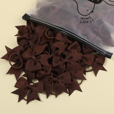 5/10/20 buc. Mini funde de culoare solidă benzi de păr elastice pentru copii, fete, bandă de cauciuc mică, cravată de păr, suport pentru coadă de cal, accesorii pentru păr