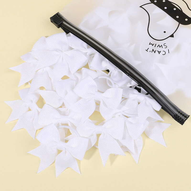 5/10/20 buc. Mini funde de culoare solidă benzi de păr elastice pentru copii, fete, bandă de cauciuc mică, cravată de păr, suport pentru coadă de cal, accesorii pentru păr