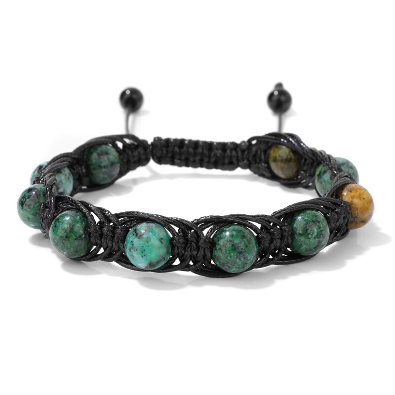 Prirodne perle od ametista, užad, pletene narukvice za žene, muškarce, ručno rađene linije od voska, žicom omotane 8 mm, narukvice od kamena, nakit