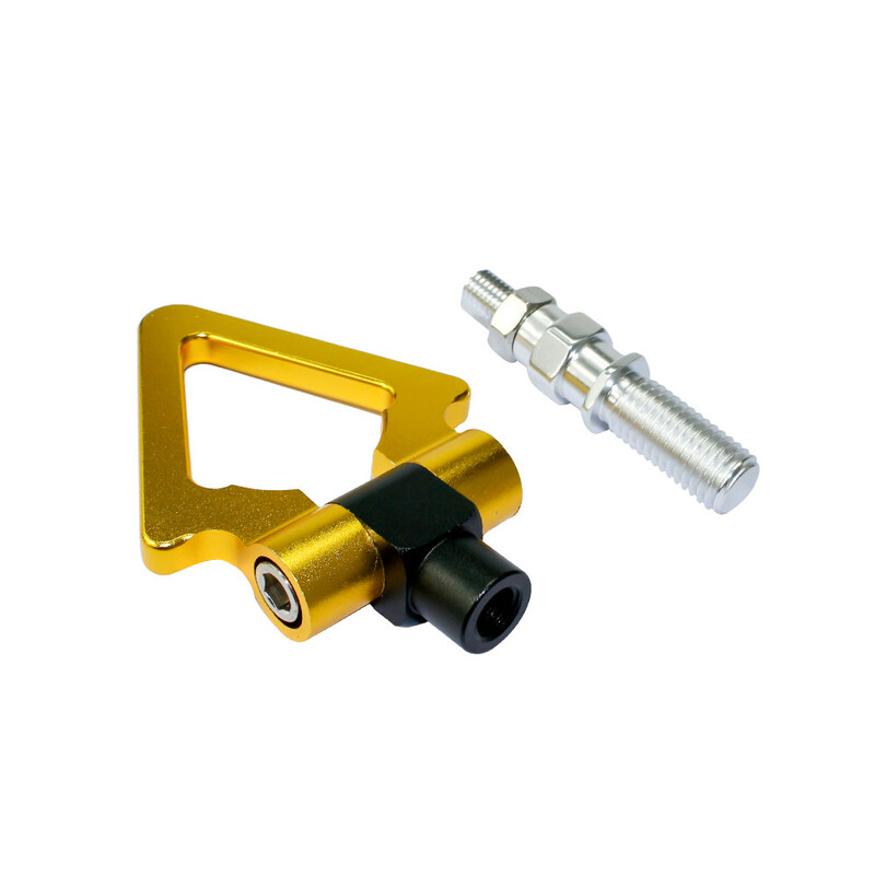 CNSPEED Racing Billet din aluminiu față spate auto triunghi inel remorcă kit cârlig remorcare bare de remorcare pentru mașină japoneză YC100973