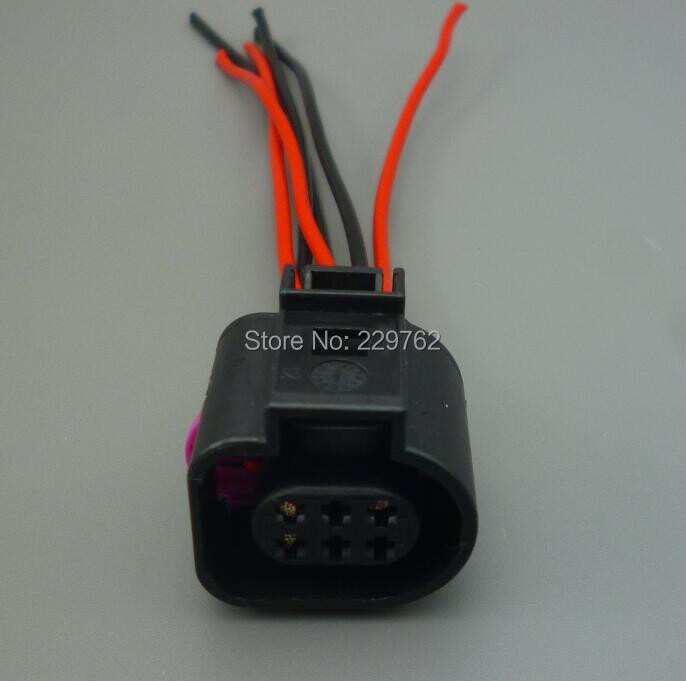 Shhworldsea 6 kontaktiga 3B0973813 1J0973713 1,5 mm automaatse temperatuurianduri pistik veekindel elektrijuhtme pistik autoveokile