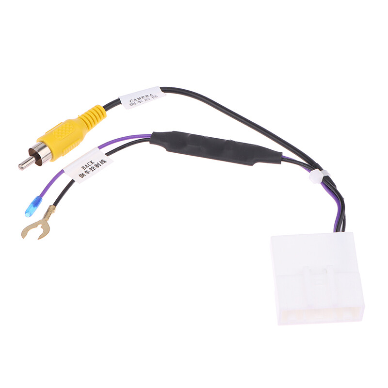 24 kontaktų Kia Hyundai originalios gamyklinės automatinės kameros vaizdo išvesties automobilio atbulinės kameros išvesties vaizdo adapterio kabelis