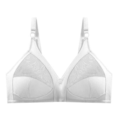 Sutiene de marime mari pentru femei 38C-50F Deep V Bralette Sutien din dantela Lenjerie fără fir Lenjerie sexy Bumbac moale bh CDEFG cup C01