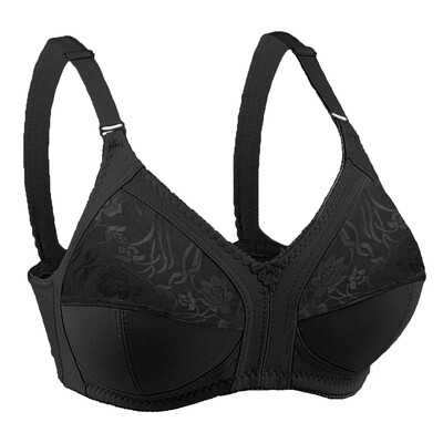 Sutiene de marime mari pentru femei 38C-50F Deep V Bralette Sutien din dantela Lenjerie fără fir Lenjerie sexy Bumbac moale bh CDEFG cup C01