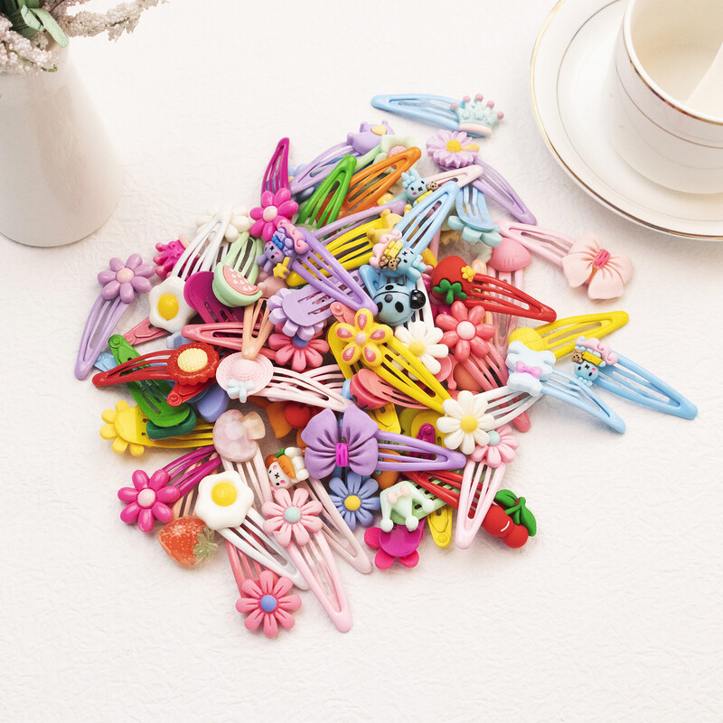 10/20 buc/set pentru fete noi agrafe de păr drăguțe din desene animate pentru copii, agrafe de păr cu flori cu stea, bentita, accesorii de păr la modă