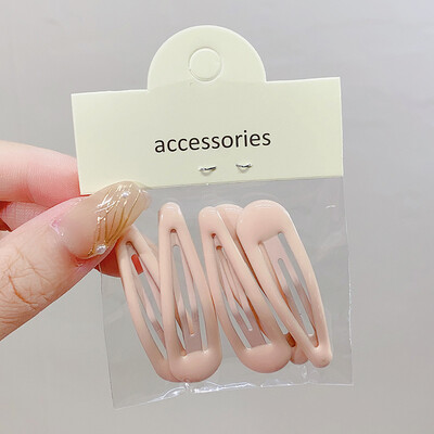 5 kom/komplet u vrećici, slatke kopče za kosu u obliku kapljice za djevojčice, BB ukosnice sa strane, osnovne ukosnice, dječji modni dodaci za kosu