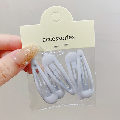 5 kom/komplet u vrećici, slatke kopče za kosu u obliku kapljice za djevojčice, BB ukosnice sa strane, osnovne ukosnice, dječji modni dodaci za kosu