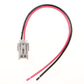 1vnt automobilio atbulinės eigos žibinto lizdo adapteris, skirtas Mazda Honda Accord Odyssey Civic Fit Acura kištuko jungtis, 2 kontaktų priedai