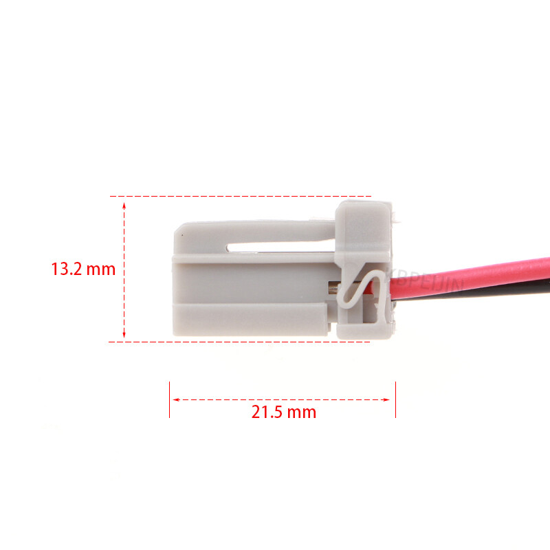 1vnt automobilio atbulinės eigos žibinto lizdo adapteris, skirtas Mazda Honda Accord Odyssey Civic Fit Acura kištuko jungtis, 2 kontaktų priedai