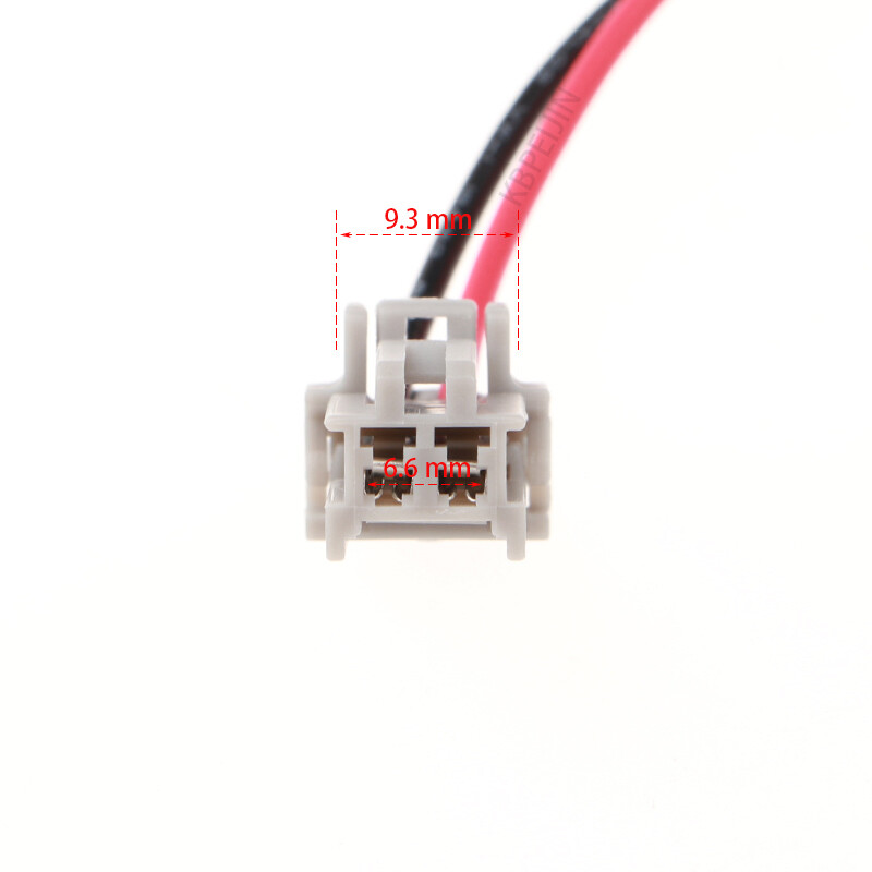 1vnt automobilio atbulinės eigos žibinto lizdo adapteris, skirtas Mazda Honda Accord Odyssey Civic Fit Acura kištuko jungtis, 2 kontaktų priedai