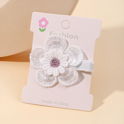 2 bucăți drăguțe agrafe de păr pentru fetiță, floare, margaretă, pentru copii, prințesă, accesorii pentru păr pentru copii, cleme de păr în stil coreean de primăvară