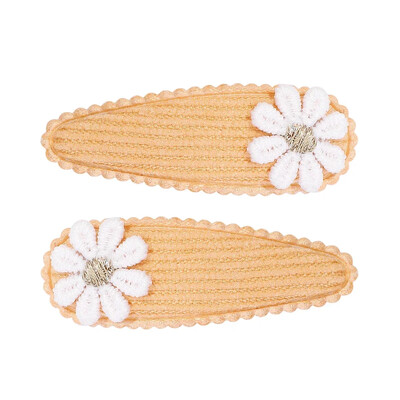 2 bucăți drăguțe agrafe de păr pentru fetiță, floare, margaretă, pentru copii, prințesă, accesorii pentru păr pentru copii, cleme de păr în stil coreean de primăvară