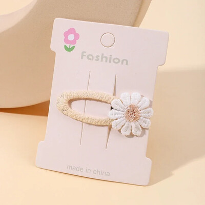 2 bucăți drăguțe agrafe de păr pentru fetiță, floare, margaretă, pentru copii, prințesă, accesorii pentru păr pentru copii, cleme de păr în stil coreean de primăvară