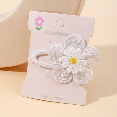 2 bucăți drăguțe agrafe de păr pentru fetiță, floare, margaretă, pentru copii, prințesă, accesorii pentru păr pentru copii, cleme de păr în stil coreean de primăvară