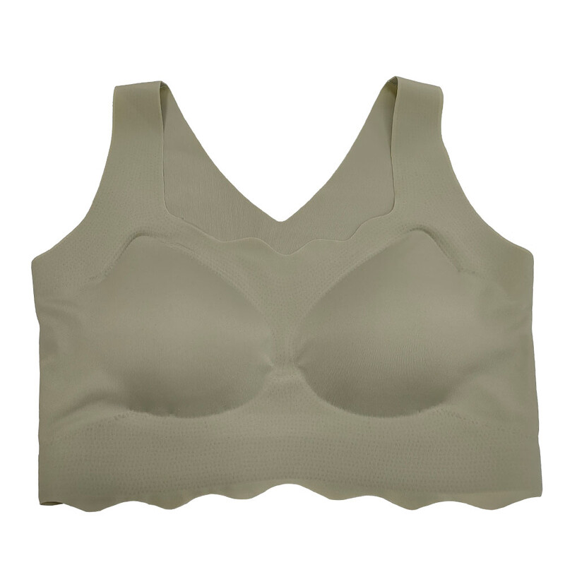 Sutien cu buzunare sport fără cusături pentru mastectomie femei proteză de sân țesătură de confort înalt