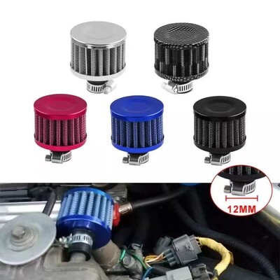 Filtru de aer auto de 12 mm Admisie de aer rece debit mare Capac de aerisire a carterului Filtru de ventilație Filtru de modificare a ventilației Turbo Accesoriu auto