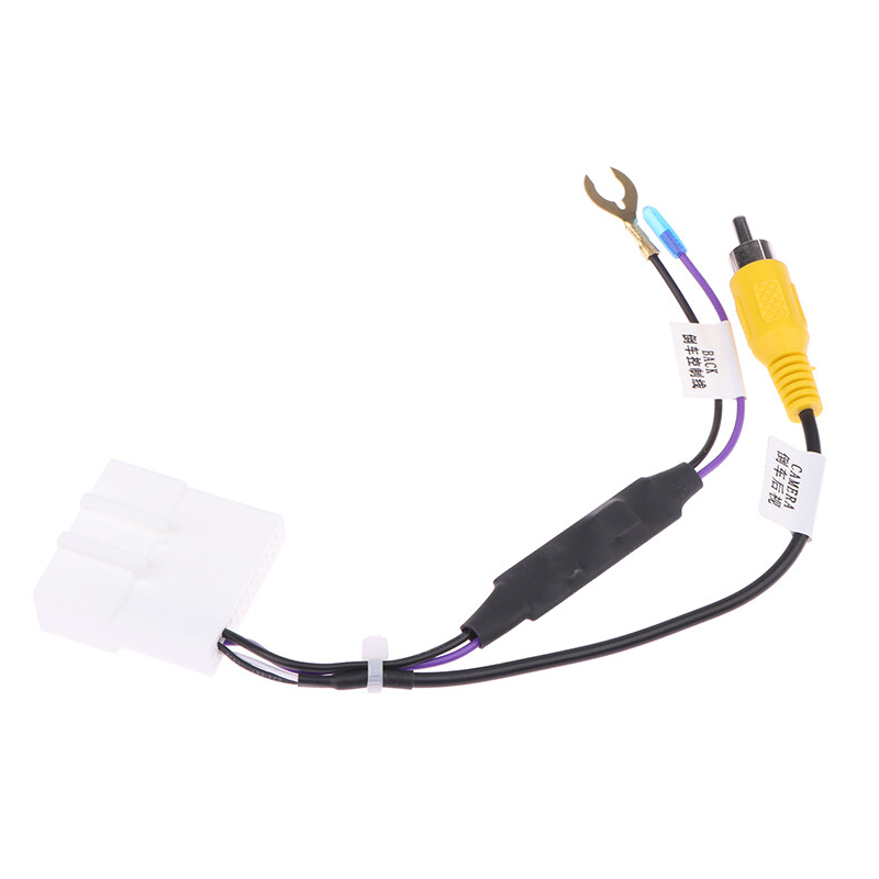 24 kontaktų Kia Hyundai originalios gamyklinės automatinės kameros vaizdo išvesties automobilio atbulinės kameros išvesties vaizdo adapterio kabelis