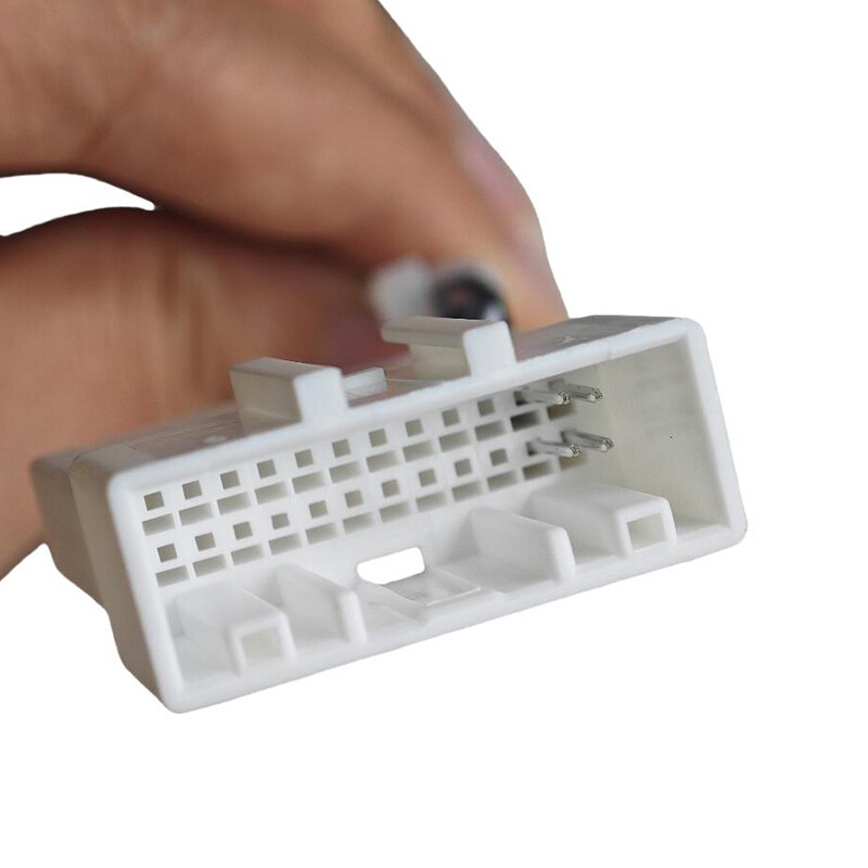 24 kontaktų Kia Hyundai originalios gamyklinės automatinės kameros vaizdo išvesties automobilio atbulinės kameros išvesties vaizdo adapterio kabelis