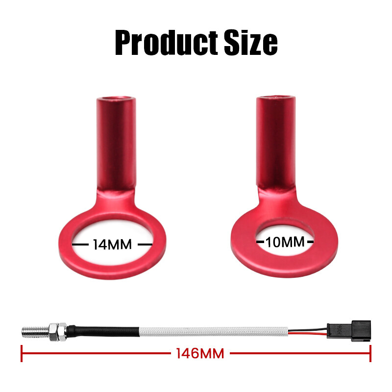 Измервател на сондата за температура на главата koso За nmax cb500x адаптер скутер и състезателен мотоциклет термометър 10/14 mm