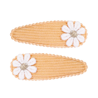 2 bucăți drăguțe agrafe de păr pentru fetiță, floare, margaretă, pentru copii, prințesă, accesorii pentru păr pentru copii, cleme de păr în stil coreean de primăvară