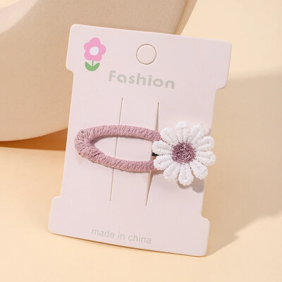 2 bucăți drăguțe agrafe de păr pentru fetiță, floare, margaretă, pentru copii, prințesă, accesorii pentru păr pentru copii, cleme de păr în stil coreean de primăvară