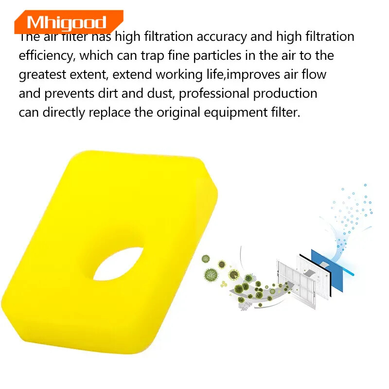 10 komada čistača zračnog filtra pjenastog filtra za Briggs Stratton 799579 4248 594281 09P702 09P602 550e-550ex serije Troy Bilt kosilica za travu