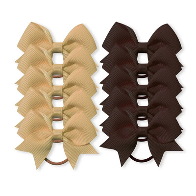 10 kom/lot Grosgrain vrpca mašne s kikicama Elastične vezice za kosu Držači gumica za kosu Novogodišnji dodaci za kosu za djevojčice Poklon