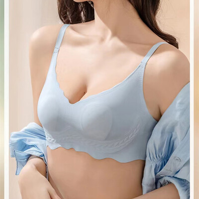 Lenjeria de corp sexy de înaltă calitate, fără cusuri, pentru femei, fără jante, este mică și confortabilă pentru a primi sânii Sutienul subțire pentru femei