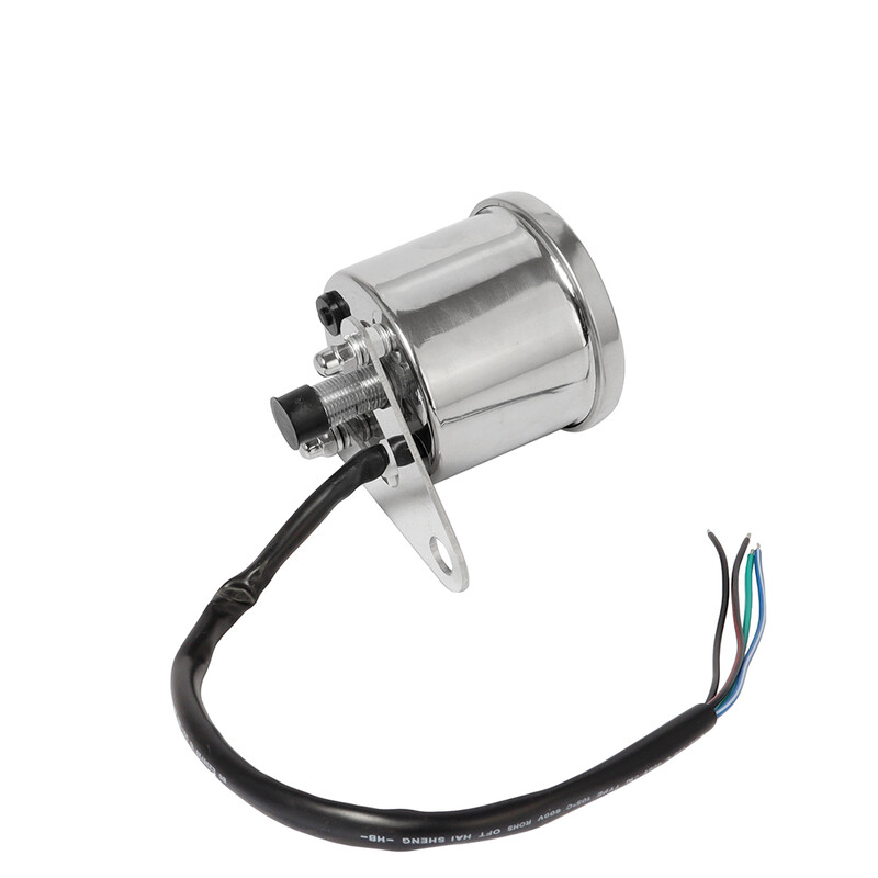 Универсален цифров мотоциклетен LCD екран, скоростомер, одометър, техометър, уред за гориво за Harley Honda Cafe Racer 1-4 цилиндъра