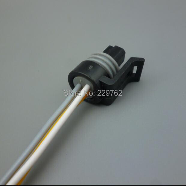 Shhworldsea 1vnt 1,5 mm 3 kontaktų automobilinė vandeniui atspari automobilių alyva kuro slėgio jutiklio jungties kištukas 12110192 12065287 12078090