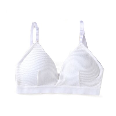 Modni bežični grudnjak s trokutastim košaricama Bešavni tanki remen Yoga Sportski grudnjak Donje rublje Donje rublje Grudnjak s jastučićem Dnevni