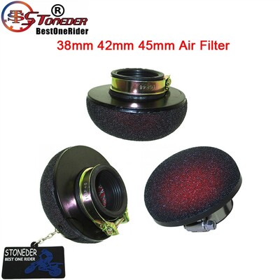 STONEDER 38mm & 42mm & 45mm filtru de aer pentru motocicletă Pit Dirt Bike ATV Quad Go Kart Buggy