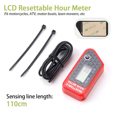 Vodootporni brojač sati za motocikl ATV Jet Ski Motorne sanke Brodski motor i motornu pilu