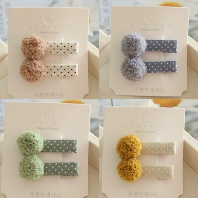 Agrafe de păr pentru copii, Articole pentru cap realizate manual, Accesorii pentru păr pentru bebeluși, Fundițe pentru agrafe de păr din material textil cu acoperire completă pentru fete