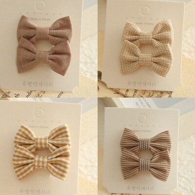 Agrafe de păr pentru copii, Articole pentru cap realizate manual, Accesorii pentru păr pentru bebeluși, Fundițe pentru agrafe de păr din material textil cu acoperire completă pentru fete