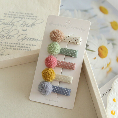 Agrafe de păr pentru copii, Articole pentru cap realizate manual, Accesorii pentru păr pentru bebeluși, Fundițe pentru agrafe de păr din material textil cu acoperire completă pentru fete