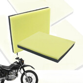 JSRAOIMG Motociklu mazgājams Dual putu gaisa filtra ieplūdes tīrīšanas līdzeklis YAMAHA XT225 Serow TTR225 XT250 2 vērtību sūkļa elementam