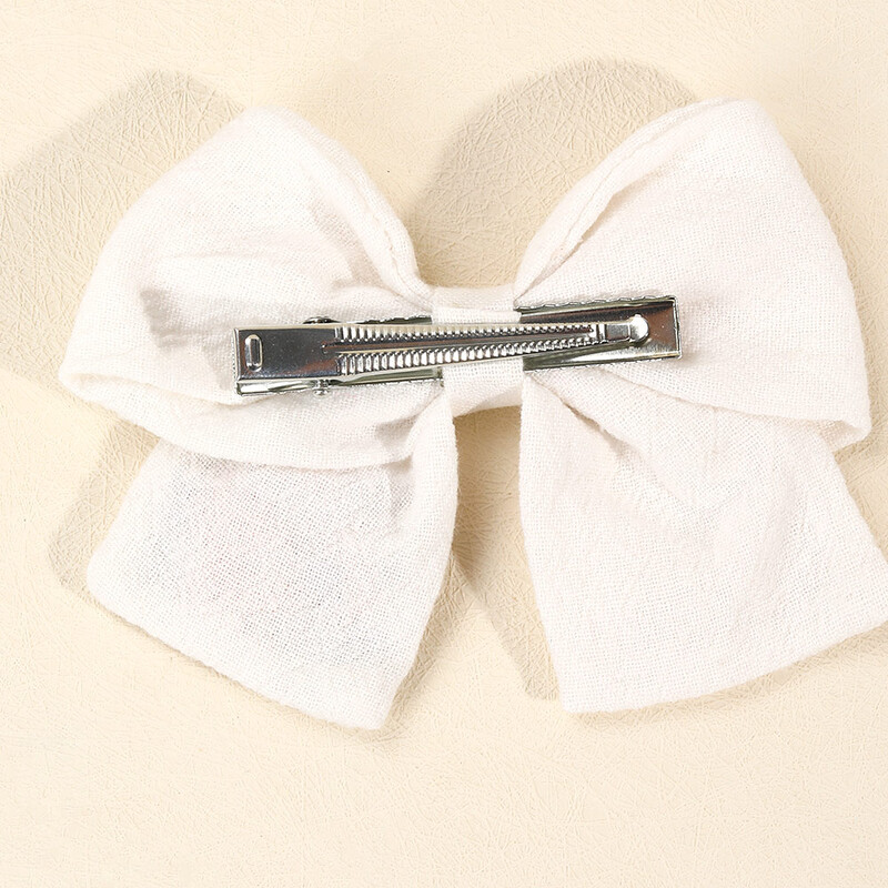 2 buc. Agrafe de păr brodate cu flori pentru fete Agrafe drăguțe cu fundiță pentru copii, panglici, accesorii pentru păr