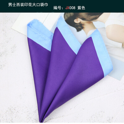 Linbaiway maramica s džepnim kvadratom za muške maramice s cvjetnim uzorkom paisley maramice Ručnici s džepnim kvadratom na prsima za party maramice